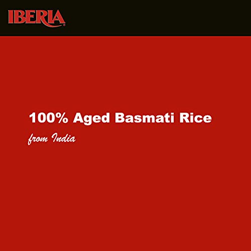 Iberia Basmati Rice, 4 Pound, Extra Long Grain, Naturally Aged I