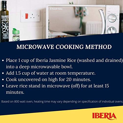 Iberia Brown Jasmine Rice, 5 Lbs Long Grain Naturally Fragrant E