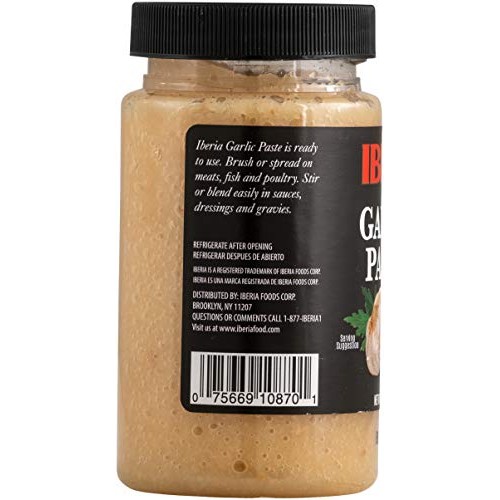 Iberia Garlic Paste, 8 Ounce