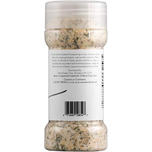 Iberia Garlic Salt With Parsley, 11 Oz