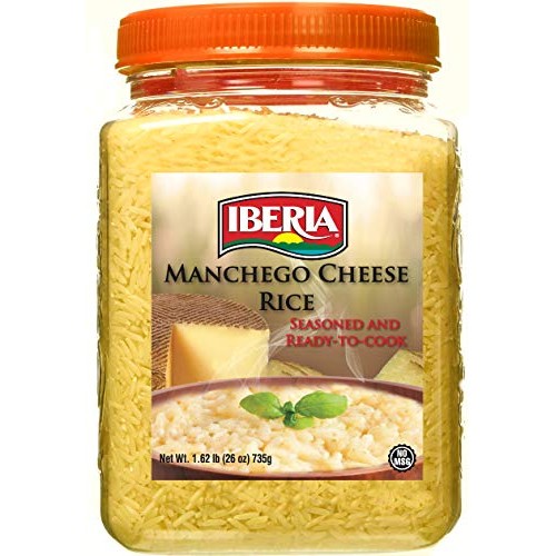 Iberia Manchego Cheese Rice, 1.62 Lb. Seasoned And Ready To Cook