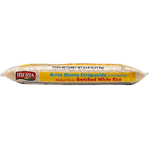 Iberia Medium Grain White Rice 5 Lb.