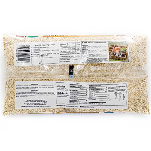 Iberia Oats Instant Oatmeal, Breakfast Cereal, High Fiber, No Ch