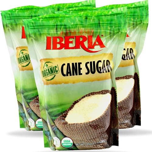 Iberia Organic Cane Sugar, 1.5 lb. Pack of 3