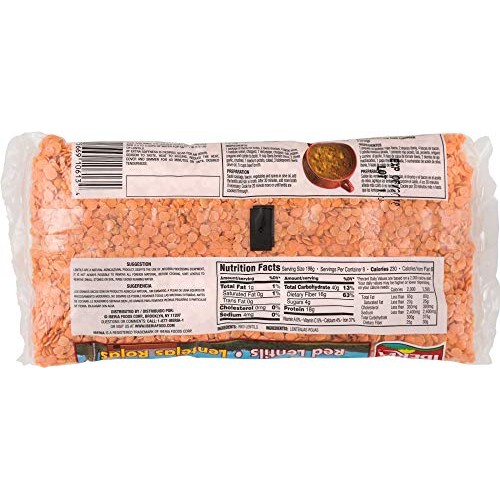 Iberia Red Lentil Beans, 12 Ounce