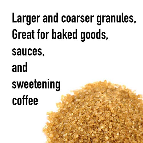 Iberia Turbinado Sugar 2 Lb. Pack Of 03 Sparkling Golden Pure