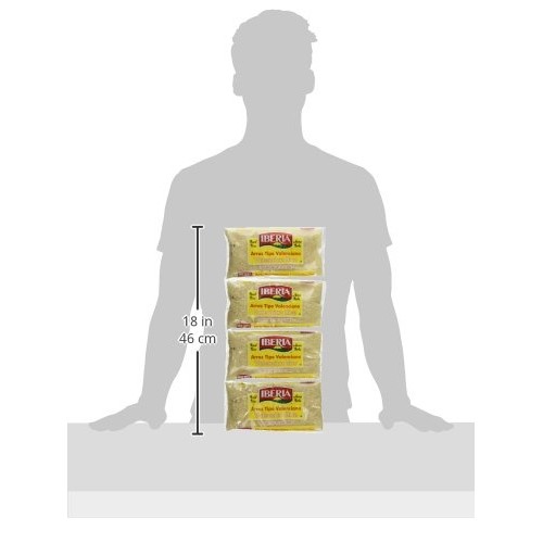 Iberia Valencian Rice, 12 Oz Pack Of 24 Arroz Tipo Valenciano