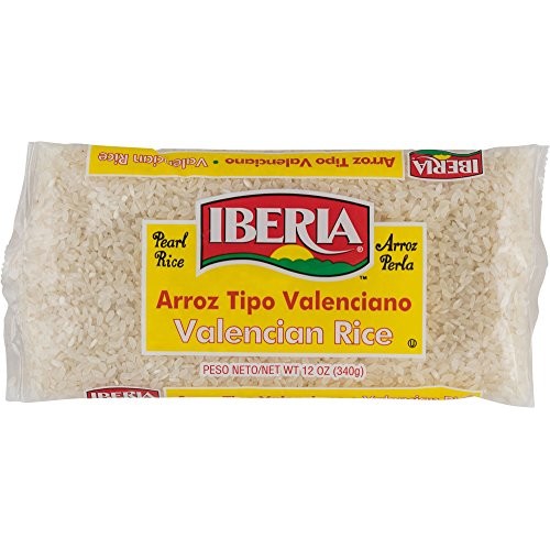 Iberia Valencian Rice, 12 Oz Pack Of 24 Arroz Tipo Valenciano