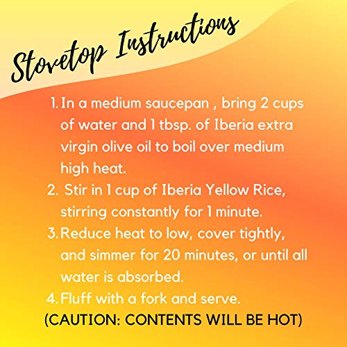 Iberia Yellow Rice Spanish Style, 54 Ounce/3.4 Pounds