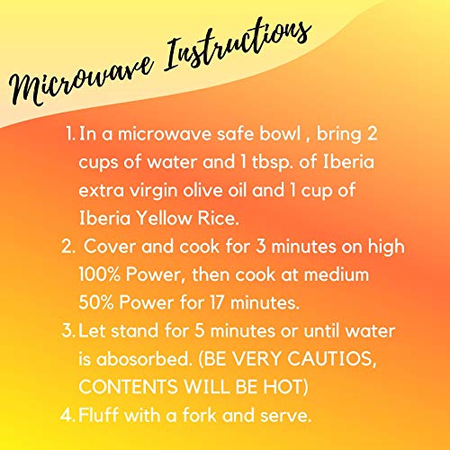 Iberia Yellow Rice Spanish Style, 54 Ounce/3.4 Pounds