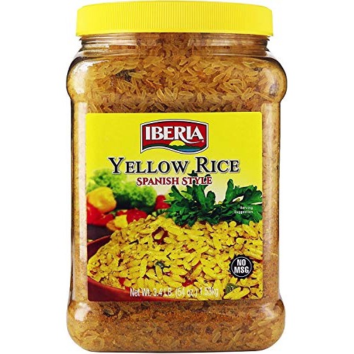 Iberia Yellow Rice Spanish Style, 54 Ounce/3.4 Pounds