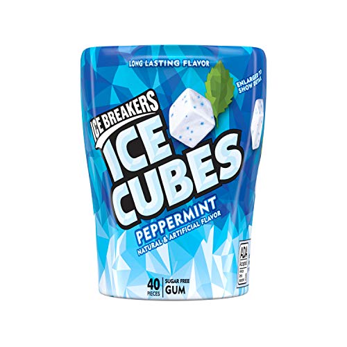 Ice Breakers Ice Cubes Sugar Free Chewing Gum With Xylitol, Pepp