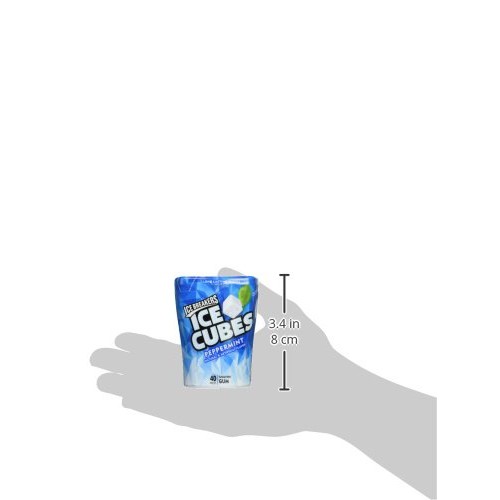 Ice Breakers Sugar Free Mints, Wintergreen 1.5 Ounce Pack Of 8