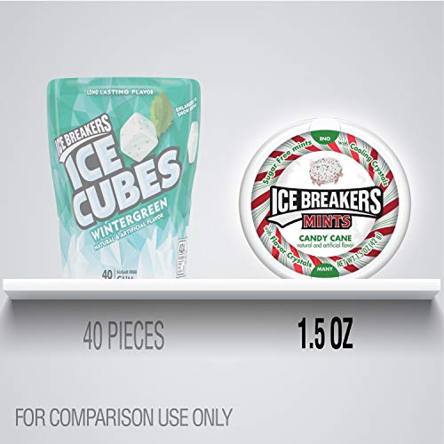 Ice Breakers Holiday Candy Cane Mints 1.5 Oz. Pack Of 8
