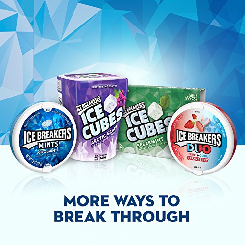 Ice Breakers Ice Cubes Gum, Peppermint, Sugar Free With Xylitol,