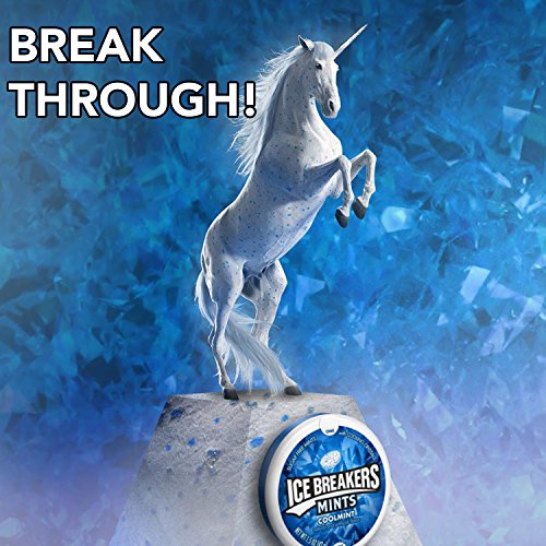 Ice Breakers Sugar Free Mints, Coolmint, 1.5 Ounce Pack Of 8