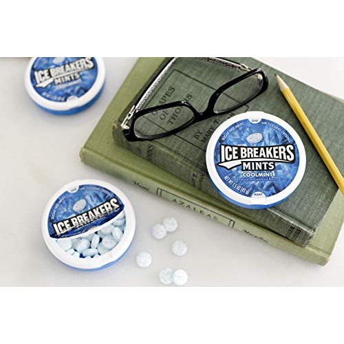 Ice Breakers Sugar Free Mints, Coolmint, 1.5 Ounce Pack Of 8