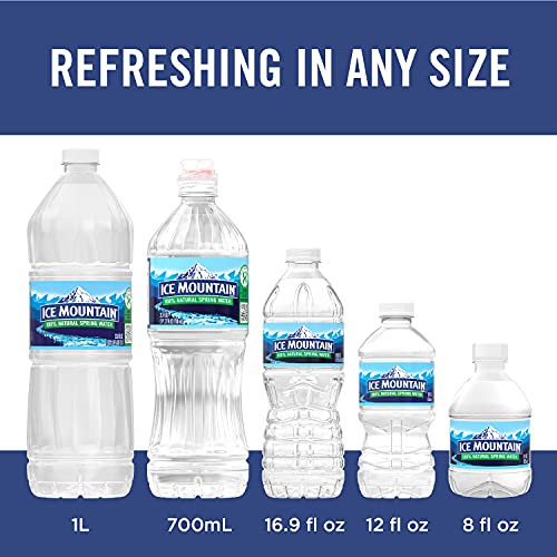 Ice Mountain Bottled Spring Water, 128 Oz