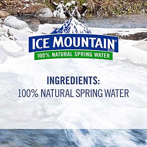 Ice Mountain Bottled Spring Water, 128 Oz