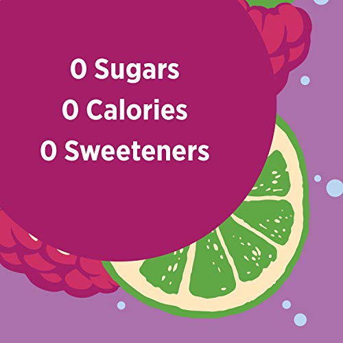 Ice Mountain Sparkling Water, Raspberry Lime, 16.9 oz. Bottles ...