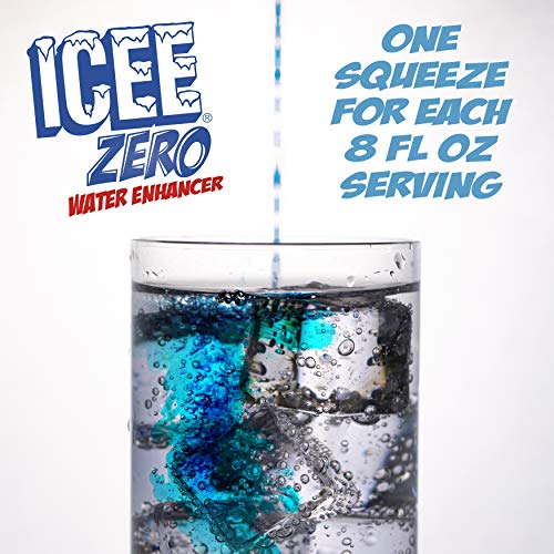 Icee Zero Calorie Blue Raspberry Liquid Water Enhancer Drink Mix
