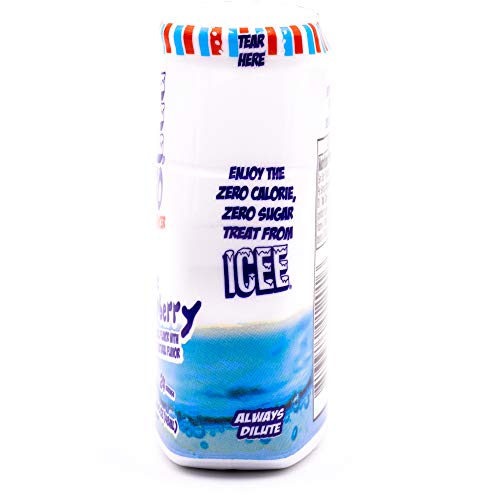 Icee Zero Calorie Blue Raspberry Liquid Water Enhancer Drink Mix