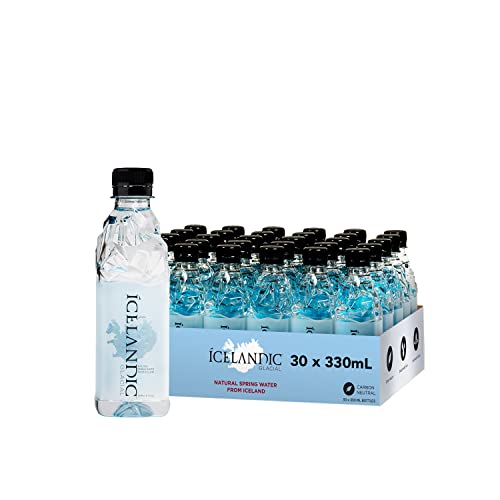Icelandic Glacial Natural Spring Alkaline Water, 330 Ml 30 Count