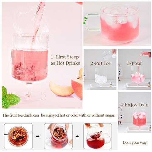 Peach Hibiscus Passion Fruit Tea Benefits Organic Decaf Peach Te