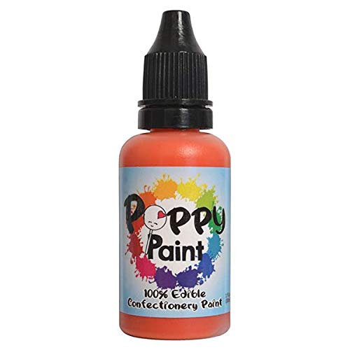 Edible Poppy Paints, Fast Drying Poppy Paint For Cake Pops, Cook