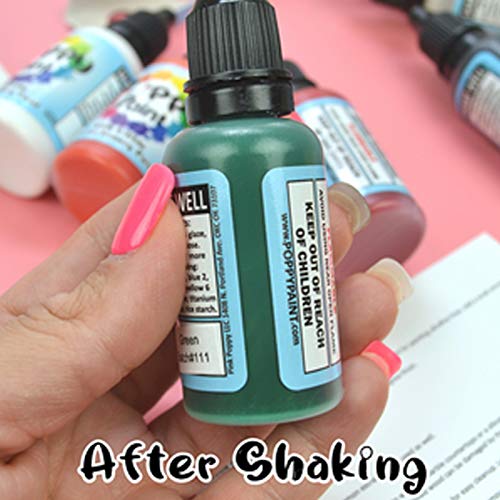 Edible Poppy Paints, Fast Drying Poppy Paint For Cake Pops, Cook