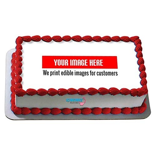 Icinginks 1/4 Sheet Edible Cake Prints - Create Your Own Custom Icinginks 1/4 Sheet Edible Cake Prints - Create Your Own Custom