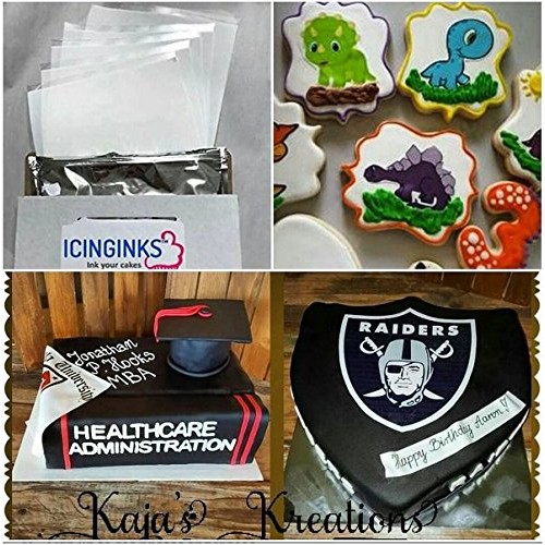 Premium Edible Frosting Sheets, Sugar Sheets, Icing Sheets 24 Co