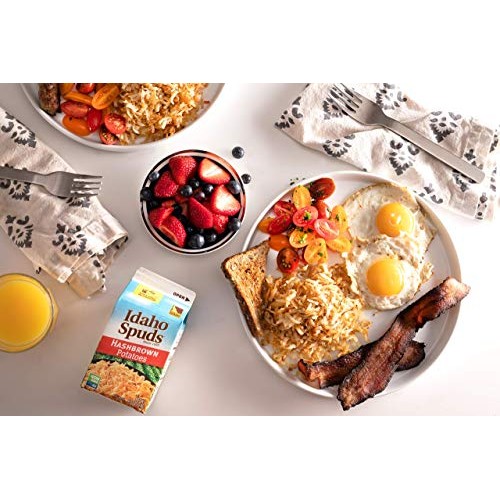 Idaho Spuds Real Potato, Gluten Free, Hashbrowns 4.2Oz 16 Pack