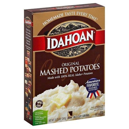 3 Boxes Idahoan Original Mashed Potatoes; 13.75 Oz Per Box/18
