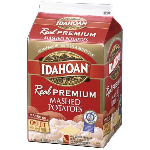 Idahoan Real Premium Mashed Potatoes - 3.24Lbs. - Case Pack Of 4