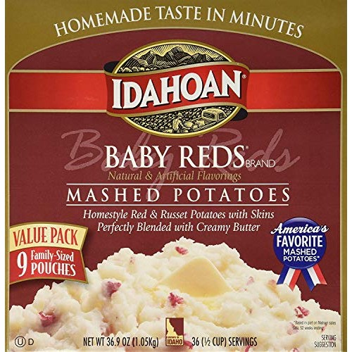 Idahoan Baby Reds Mashed Potatoes, Made With Gluten-Free Red &Amp; R