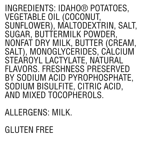 Idahoan Buttery Homestyle Mashed Family Size Potatoes, 8Oz Pack