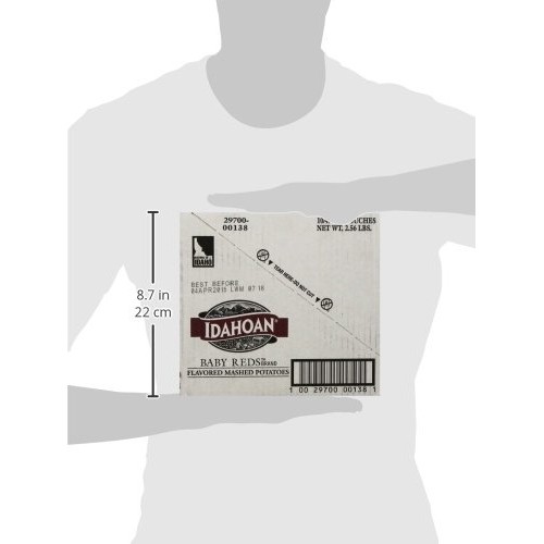 Idahoan Instant Mashed Potatoes, 4.09 Ounce Pack Of 10