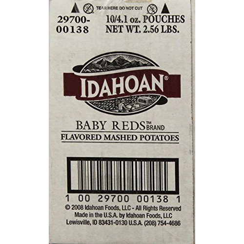 Idahoan Instant Mashed Potatoes, 4.09 Ounce Pack Of 10