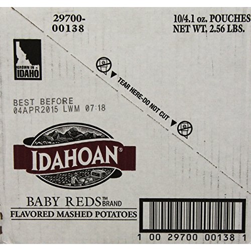 Idahoan Instant Mashed Potatoes, 4.09 Ounce Pack Of 10