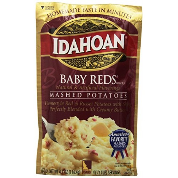 Idahoan Instant Mashed Potatoes, 4.09 Ounce Pack Of 10