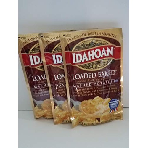 Idahoan Loaded Baked Mashed Potatoes 3 Pk 4Oz Size Each