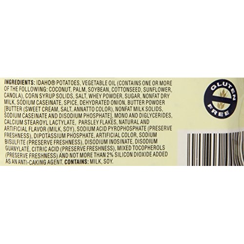 Idahoan Mashed Potatoes, Butter And Herb, 4 Ounce Pack Of 12