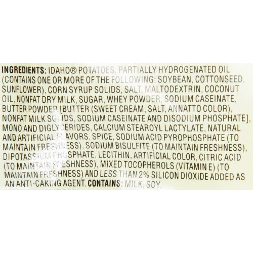 Idahoan Mashed Potatoes, Buttery Homestyle, 4 Ounce Pack Of 12