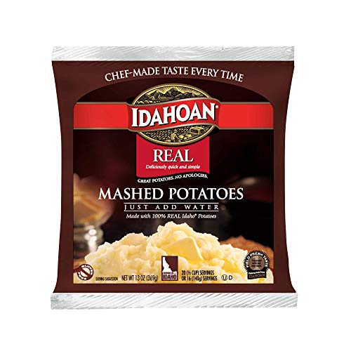Idahoan Real Mashed Potatoes, Made With Naturally Gluten-Free 10