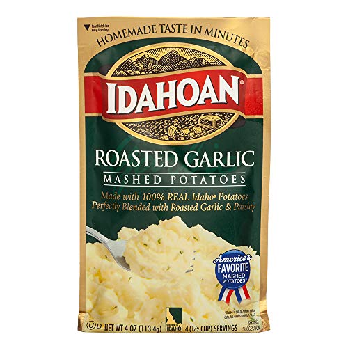 Idahoan Roasted Garlic Mashed Potatoes - 4 Oz