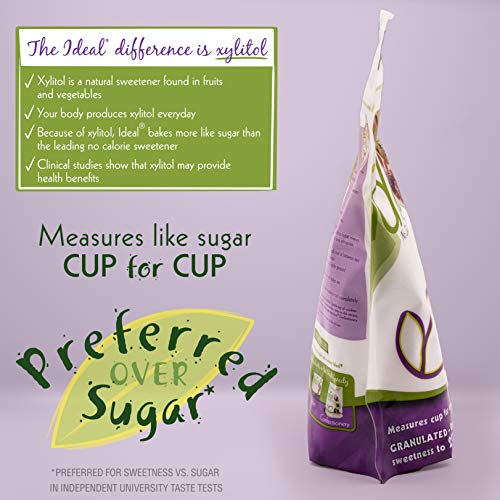 Ideal No Calorie Xylitol Sweetener: Natural, Non Gmo, Keto Frien