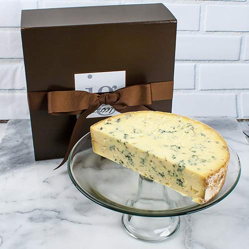 Blue Stilton Dop Half Moon Cut In Gift Box