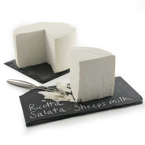 Igourmet Ricotta Salata-Pound Cut By Zerto 15.5 Ounce
