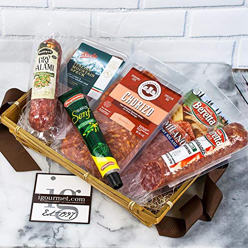 Igourmet Assortment Of Specialty Gourmet Meats In A Gift Box - M